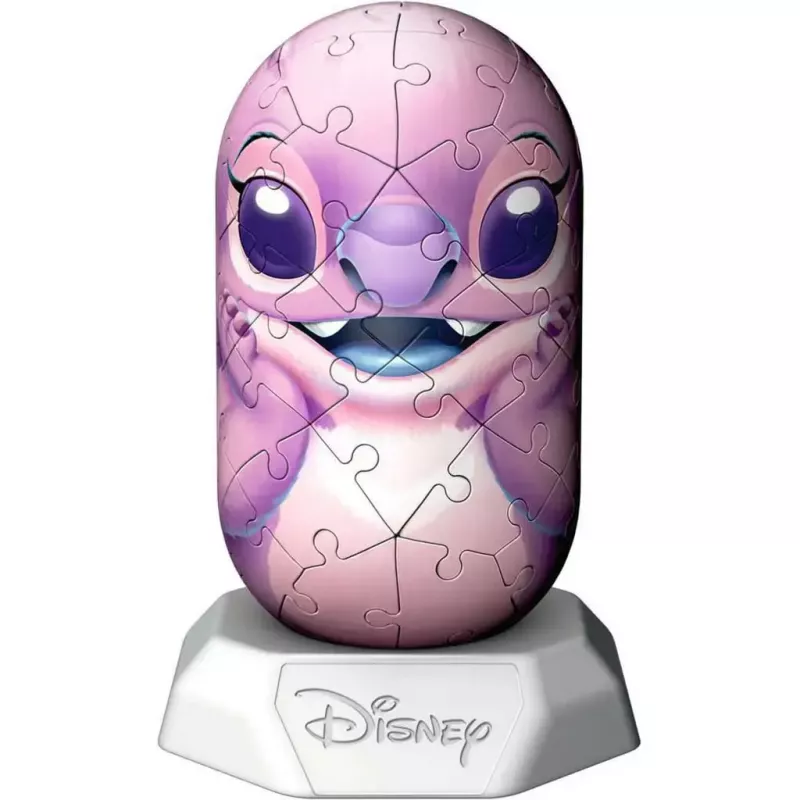 3D Puzzle Ravensburger Disney Stitch - Angel figurine, interlocking foam pieces, model 12008045