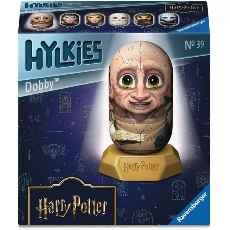 3D Puzzle Ravensburger Hylkies Harry Potter Dobby, foam interlocking pieces, assembled figurine