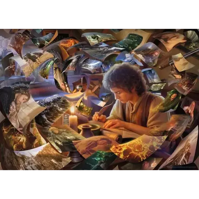 Jigsaw puzzle Ravensburger 12001810, 1000 pieces, Fantasy — The Lord of the Rings, 700 mm width