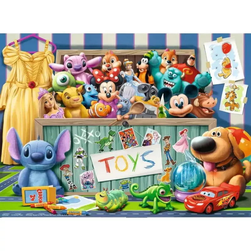 Children's jigsaw puzzle Ravensburger Disney Pixar Toy Collection — 100 pieces