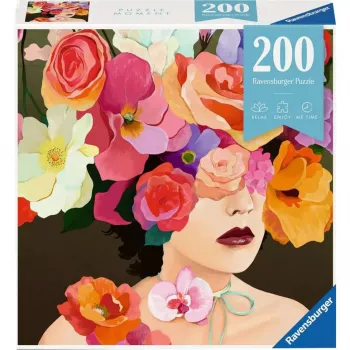 Jigsaw puzzle Ravensburger Puzzle Moment - Rose, 200 pieces, standard cardboard pieces