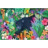 Jigsaw Puzzle Ravensburger Panther in the Blooming Jungle — 3000 pieces, large-format leisure puzzle
