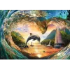 Jigsaw puzzle Ravensburger Sunset Splash, 1000 pieces, landscape, 700 mm width