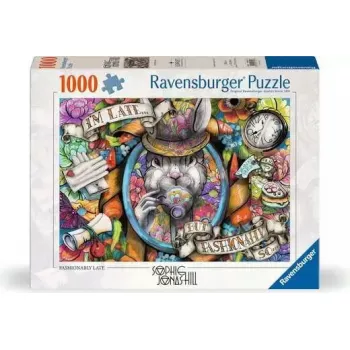 Jigsaw Puzzle Ravensburger Fashionably Late — 1000 pieces, Landscape, 700 × ? mm
