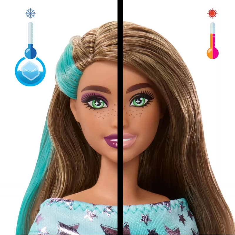 Barbie Party Unboxed Pet Birthday Series Doll & Accessories, Party Stars Set with 10 Surprises