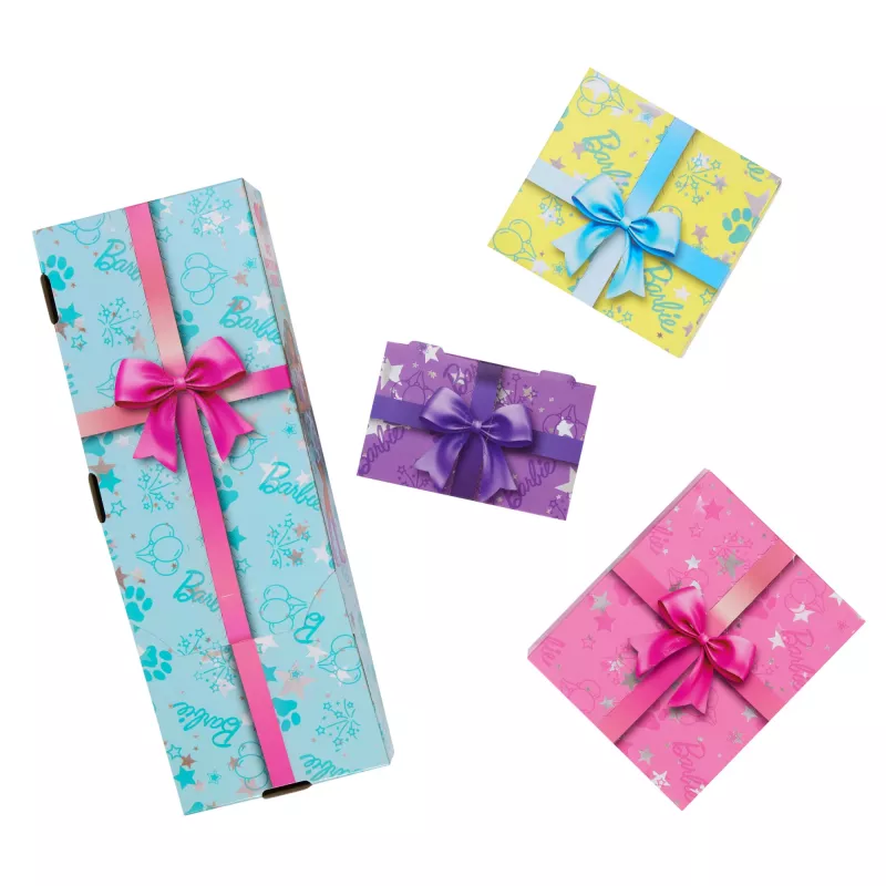 Barbie Party Unboxed Pet Birthday Series Doll & Accessories, Party Stars Set with 10 Surprises