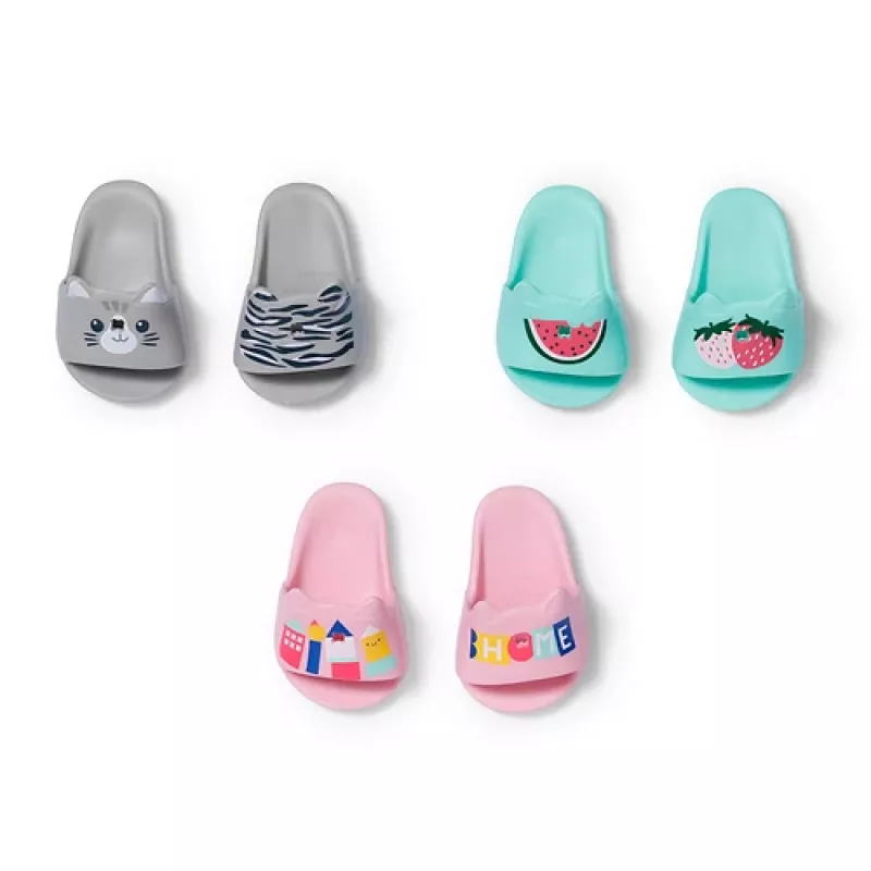 BABY born Slippers 3 assorted 43cm Doll shoes