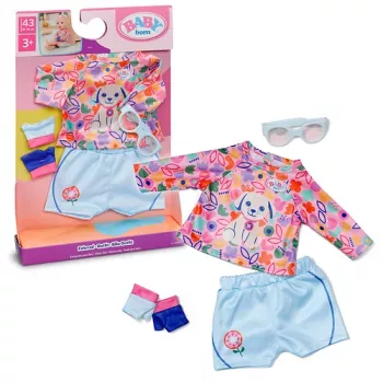 BABY born Bike Outfit 43cm Doll clothes set