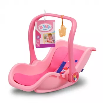 BABY born Comfort Seat Pink Doll travel seat