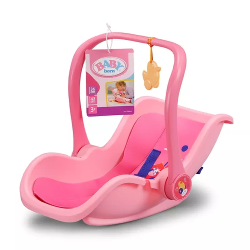 BABY born Comfort Seat Pink Doll travel seat