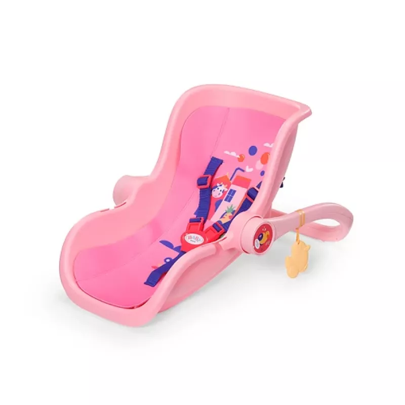 BABY born Comfort Seat Pink Doll travel seat