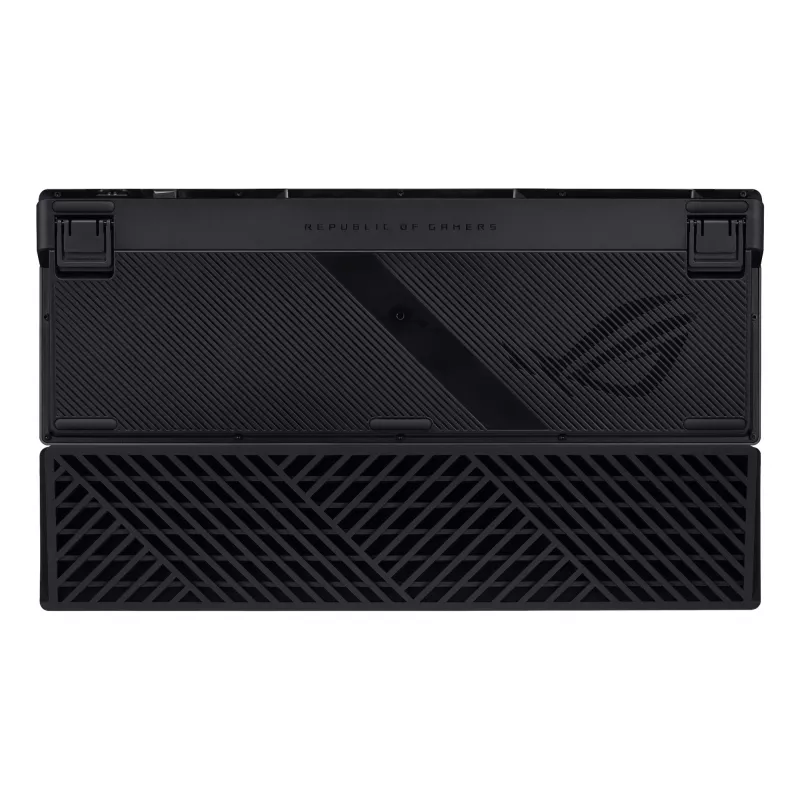 Mechanical Gaming Keyboard ASUS ROG Azoth 96 HE — 96% QWERTZ, USB + RF Wireless + Bluetooth, Magnetic-mechanical switches, RGB, Black