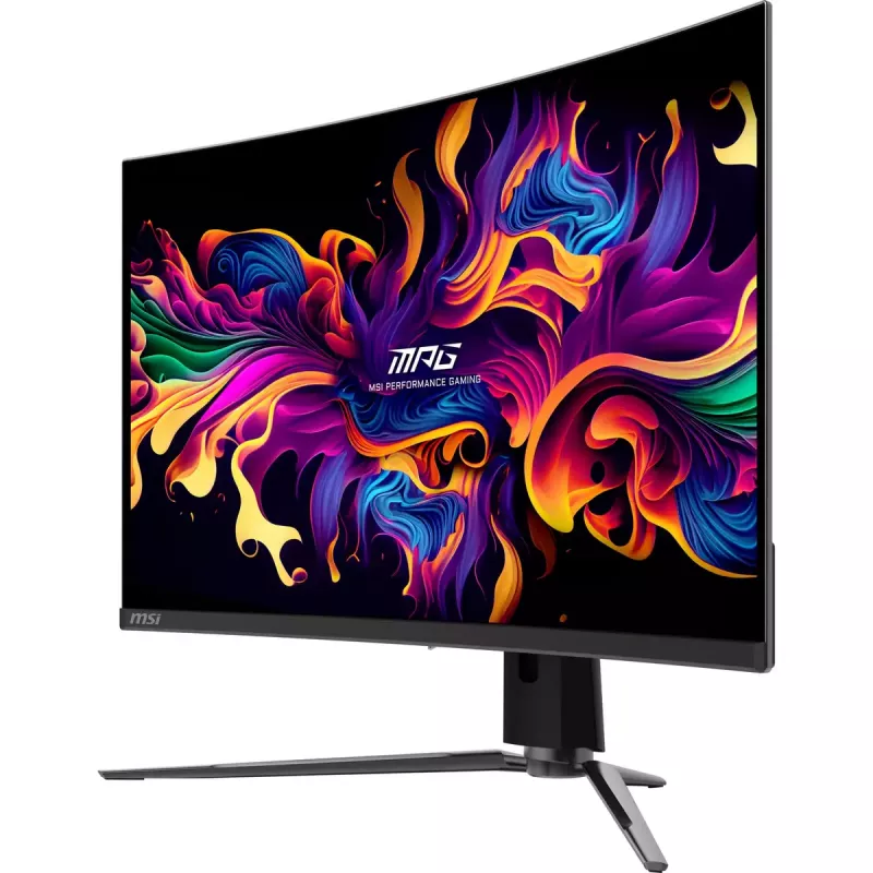 MSI MPG 321CURXDE QD-OLED computer monitor 80 cm (31.5 inch) 3840 x 2160 pixels 4K Ultra HD Black