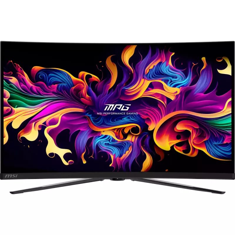 MSI MPG 321CURXDE QD-OLED computer monitor 80 cm (31.5 inch) 3840 x 2160 pixels 4K Ultra HD Black