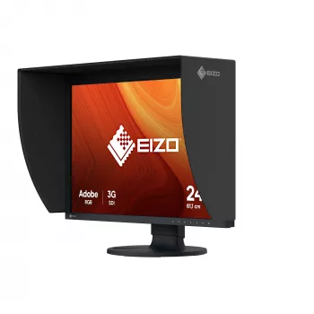 EIZO ColorEdge CG2400SV 24.1 inch (61.2 cm) WUXGA IPS LCD monitor 1920×1200, USB 3.2 hub, VESA, height adjustable, black
