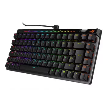 Mechanical gaming keyboard ASUS ROG Falchion Ace 75% — USB, magnetic-mechanical switches, RGB, black