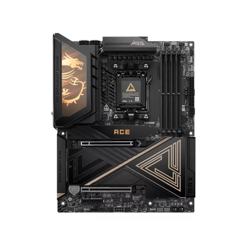 Motherboard MSI MEG X870E ACE MAX AM5 with 4x DDR5, 4x SATA, 5x M.2 (7E85-001R)