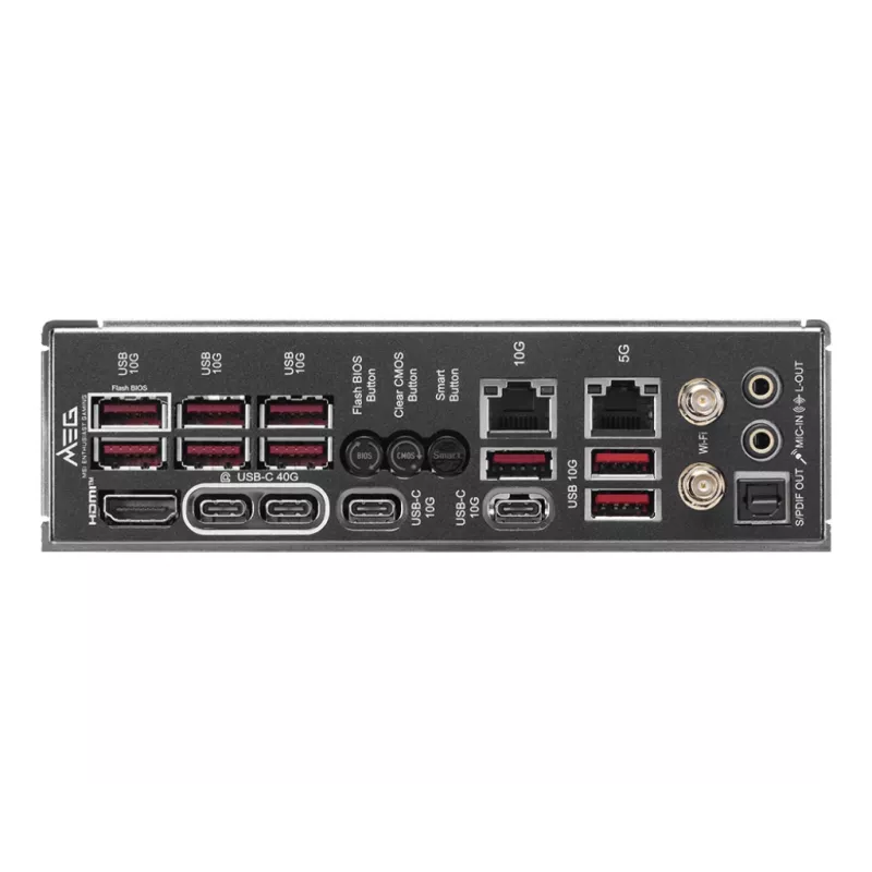 Motherboard MSI MEG X870E ACE MAX AM5 with 4x DDR5, 4x SATA, 5x M.2 (7E85-001R)