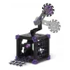 schleich ELDRADOR CREATURES BattleCave Shadow Tiger, 7 yr(s), Black, Grey, Purple