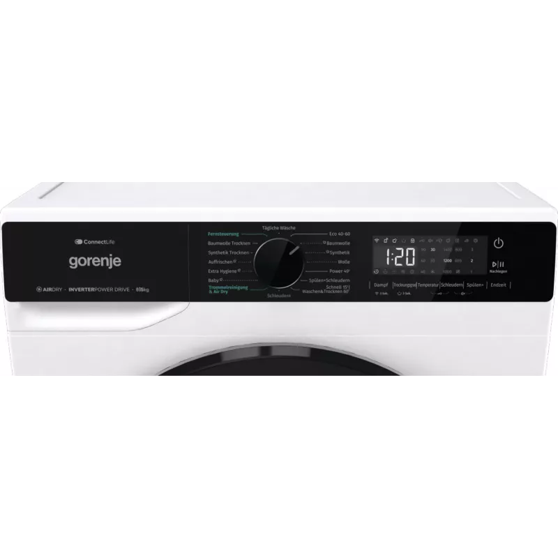 Gorenje WD2PA854ADW/DE washer dryer Freestanding Front-load White
