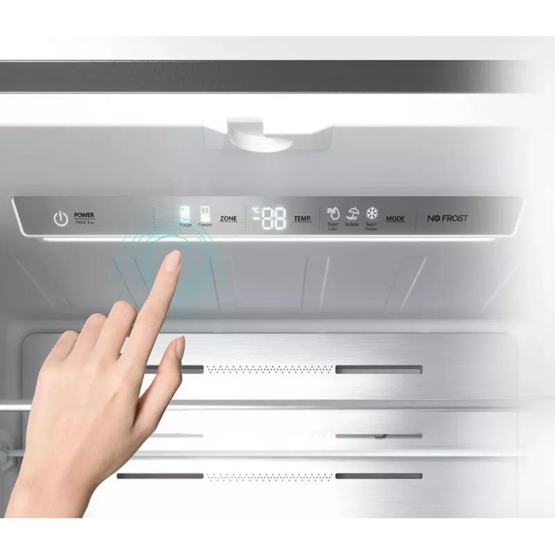 Hisense RF632N4WFE side-by-side refrigerator Freestanding 485 L Black
