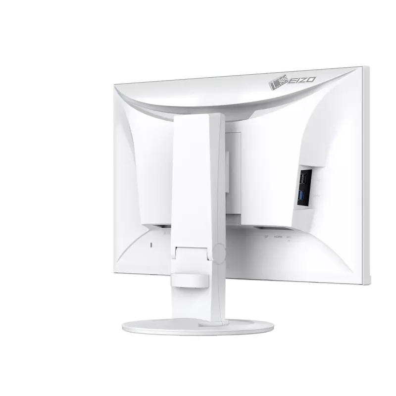 Computer monitor EIZO FlexScan EV2400R-WT — 23.8 inch (60.5 cm) Full HD IPS, 1920×1080, 5 ms, USB hub, speakers, height adjustable, VESA, white