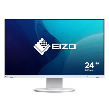 Computer monitor EIZO FlexScan EV2400R-WT — 23.8 inch (60.5 cm) Full HD IPS, 1920×1080, 5 ms, USB hub, speakers, height adjustable, VESA, white
