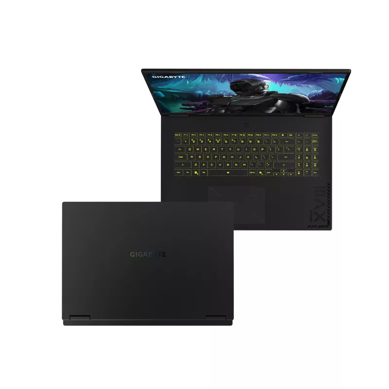GIGABYTE GAMING A18 3VHK3DEC64SH laptop AMD Ryzen™ 7 260 45.7 cm (18 inch) WQXGA 32 GB DDR5-SDRAM 1 TB SSD NVIDIA GeForce RTX 5060 Wi-Fi 6E (802.11ax) Windows 11 Home Black