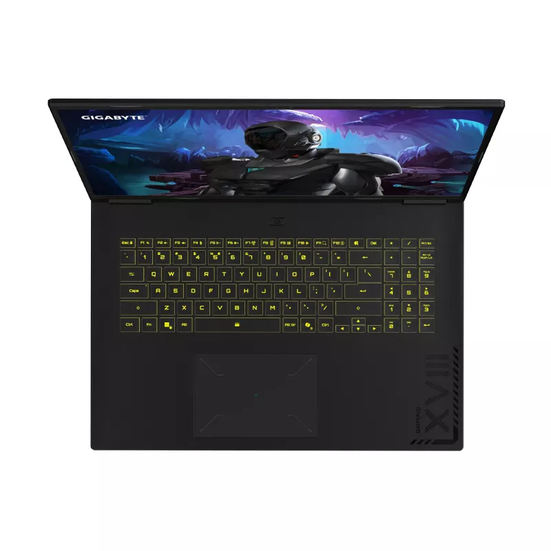 GIGABYTE GAMING A18 3VHK3DEC64SH laptop AMD Ryzen™ 7 260 45.7 cm (18 inch) WQXGA 32 GB DDR5-SDRAM 1 TB SSD NVIDIA GeForce RTX 5060 Wi-Fi 6E (802.11ax) Windows 11 Home Black