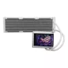 All-in-one liquid cooler ASUS ROG RYUO IV 360 ARGB WHT — 360 mm radiator, 120 mm fans, White