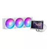 All-in-one liquid cooler ASUS ROG RYUO IV 360 ARGB WHT — 360 mm radiator, 120 mm fans, White