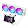 All-in-one liquid cooler ASUS ROG RYUO IV 360 ARGB WHT — 360 mm radiator, 120 mm fans, White