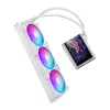 All-in-one liquid cooler ASUS ROG RYUO IV 360 ARGB WHT — 360 mm radiator, 120 mm fans, White