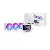 All-in-one liquid cooler ASUS ROG RYUO IV 360 ARGB WHT — 360 mm radiator, 120 mm fans, White