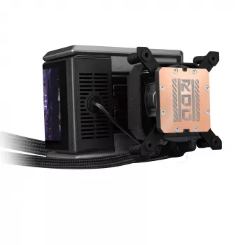 All-in-one liquid cooler ASUS ROG RYUO IV 360 ARGB — 360 mm radiator, 120 mm fans, Black