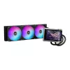 All-in-one liquid cooler ASUS ROG RYUO IV 360 ARGB — 360 mm radiator, 120 mm fans, Black