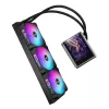 All-in-one liquid cooler ASUS ROG RYUO IV 360 ARGB — 360 mm radiator, 120 mm fans, Black
