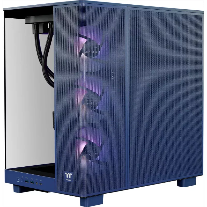 Desktop gaming PC THERMALTAKE FTW V380XL 9070XT purple/transparent with Windows 11 Pro