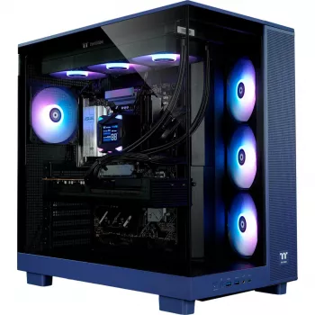 Desktop gaming PC THERMALTAKE FTW V380XL 9070XT purple/transparent with Windows 11 Pro