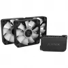 APNX 120 mm Case Fans 3-Pack (Black) — APNX FP1-120, 3 fans