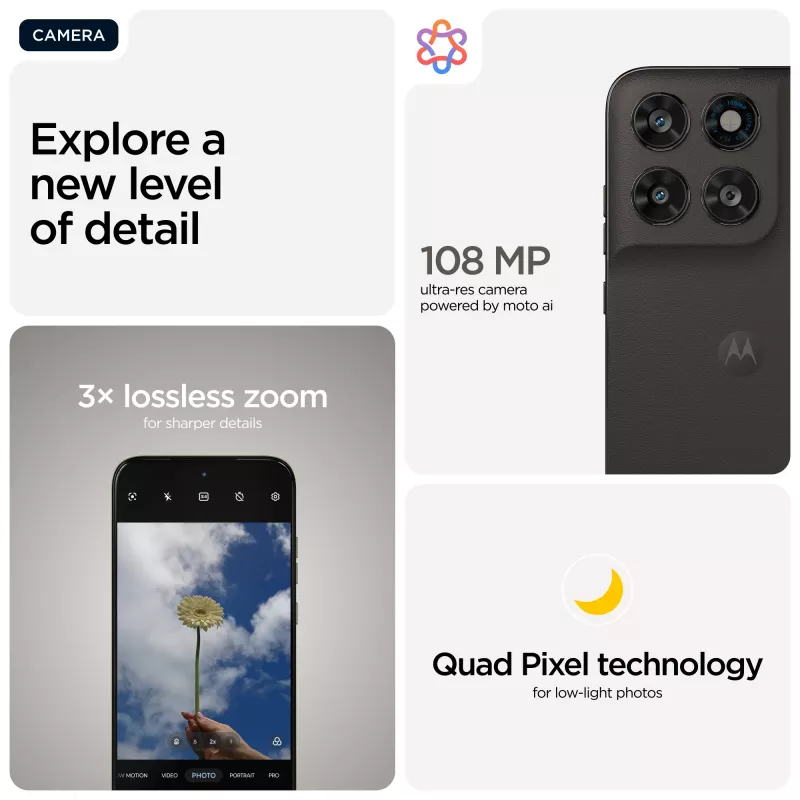 Motorola moto g77 17.3 cm (6.8 inch) Hybrid Dual SIM Android 16.0 5G USB Type-C 8 GB 256 GB 5200 mAh Black