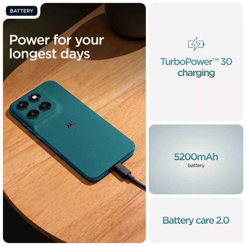 Motorola moto g77 17.3 cm (6.8 inch) Hybrid Dual SIM Android 16.0 5G USB Type-C 8 GB 256 GB 5200 mAh Green
