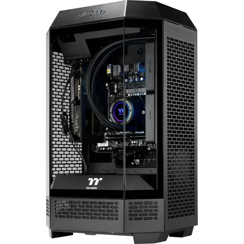 Desktop PC THERMALTAKE FTW T300 5060 black/transparent, Windows 11 Pro