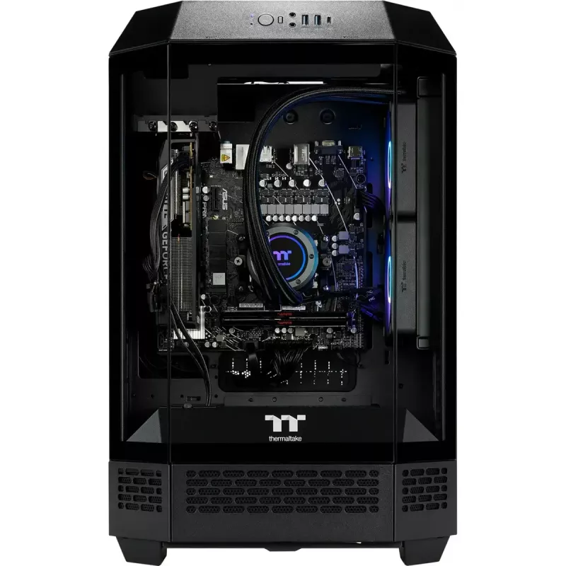 Desktop PC THERMALTAKE FTW T300 5060 black/transparent, Windows 11 Pro