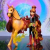 Unicorn Academy, Valentina & Cinder Power of Friendship Set, Easter Gifts Idea, Dolls & Unicorn Toys, Includes Translucent Saddle & 2 Power Accessories