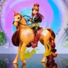 Unicorn Academy, Valentina & Cinder Power of Friendship Set, Easter Gifts Idea, Dolls & Unicorn Toys, Includes Translucent Saddle & 2 Power Accessories