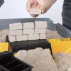 Kinetic Sand , Construction Site Folding Sandbox with 2lbs Play Sand & Toy Truck, Storage Case, Sensory Toys, Holiday Gifts for Kids Ages 3 and up