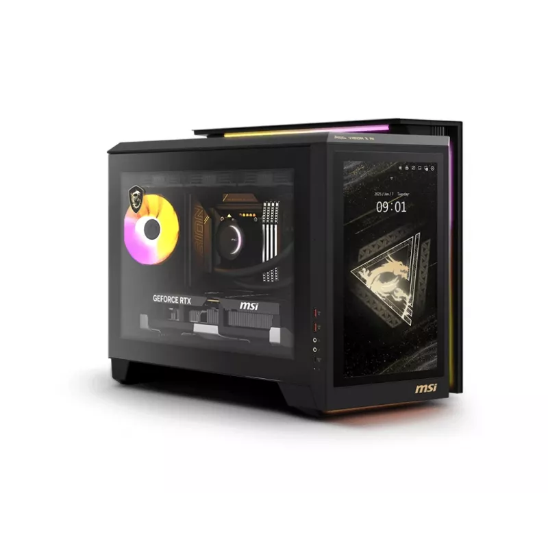 Desktop PC MSI MEG Vision X AI 2NVR7-236AT Core Ultra 7 (00B92111-236) Black