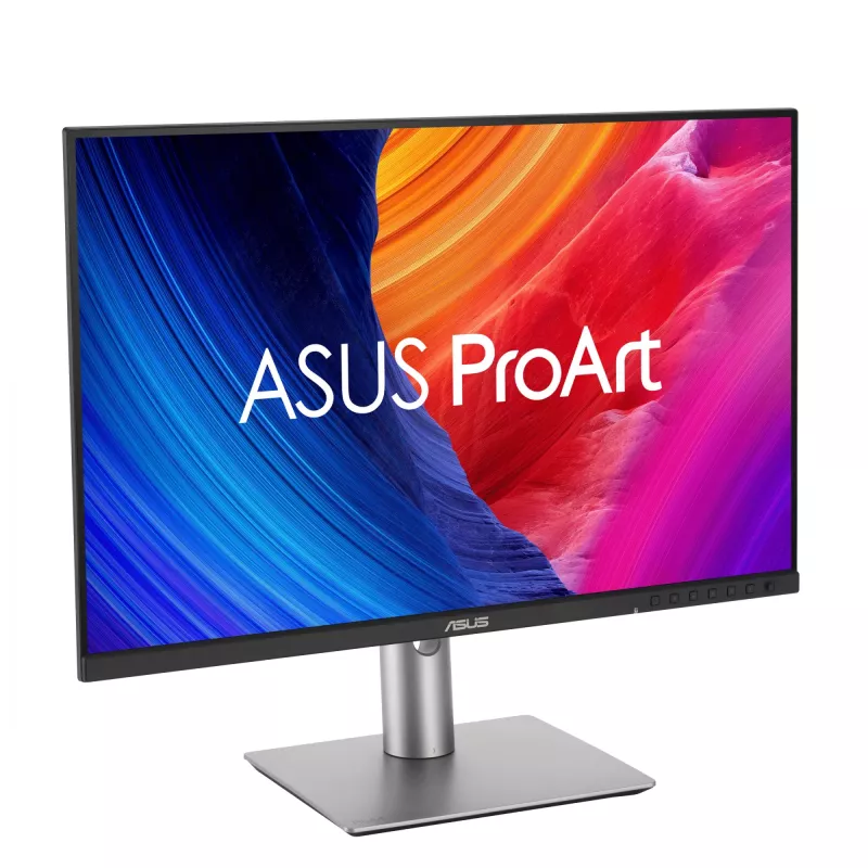 Computer monitor ASUS ProArt PA248QFV 24.1 inch (61.2 cm) WUXGA 1920x1200 IPS LCD, 5 ms, 350 cd/m², USB 3.2 hub, speakers, VESA, silver