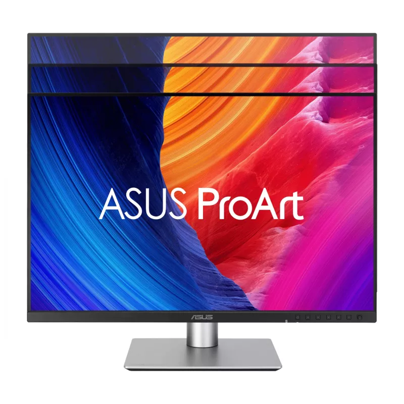 Computer monitor ASUS ProArt PA248QFV 24.1 inch (61.2 cm) WUXGA 1920x1200 IPS LCD, 5 ms, 350 cd/m², USB 3.2 hub, speakers, VESA, silver